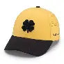 black clover black and yellow stretch fit hat S/M