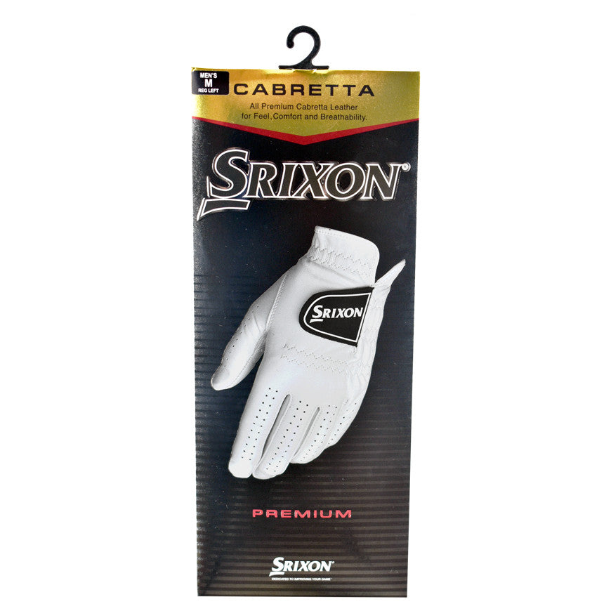 Srixon Cabretta Leather Glove White-Small