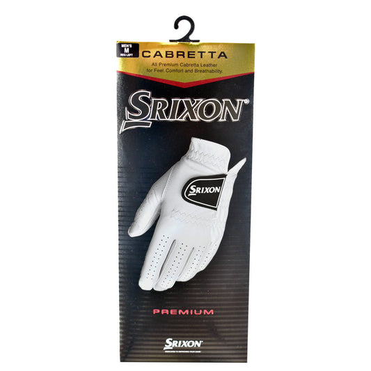 Srixon Cabretta Leather Glove White-Small