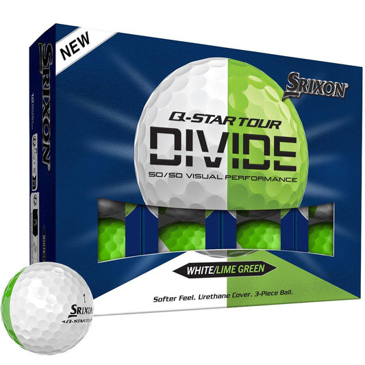 Q-Star Tour Divide White Lime Dozen