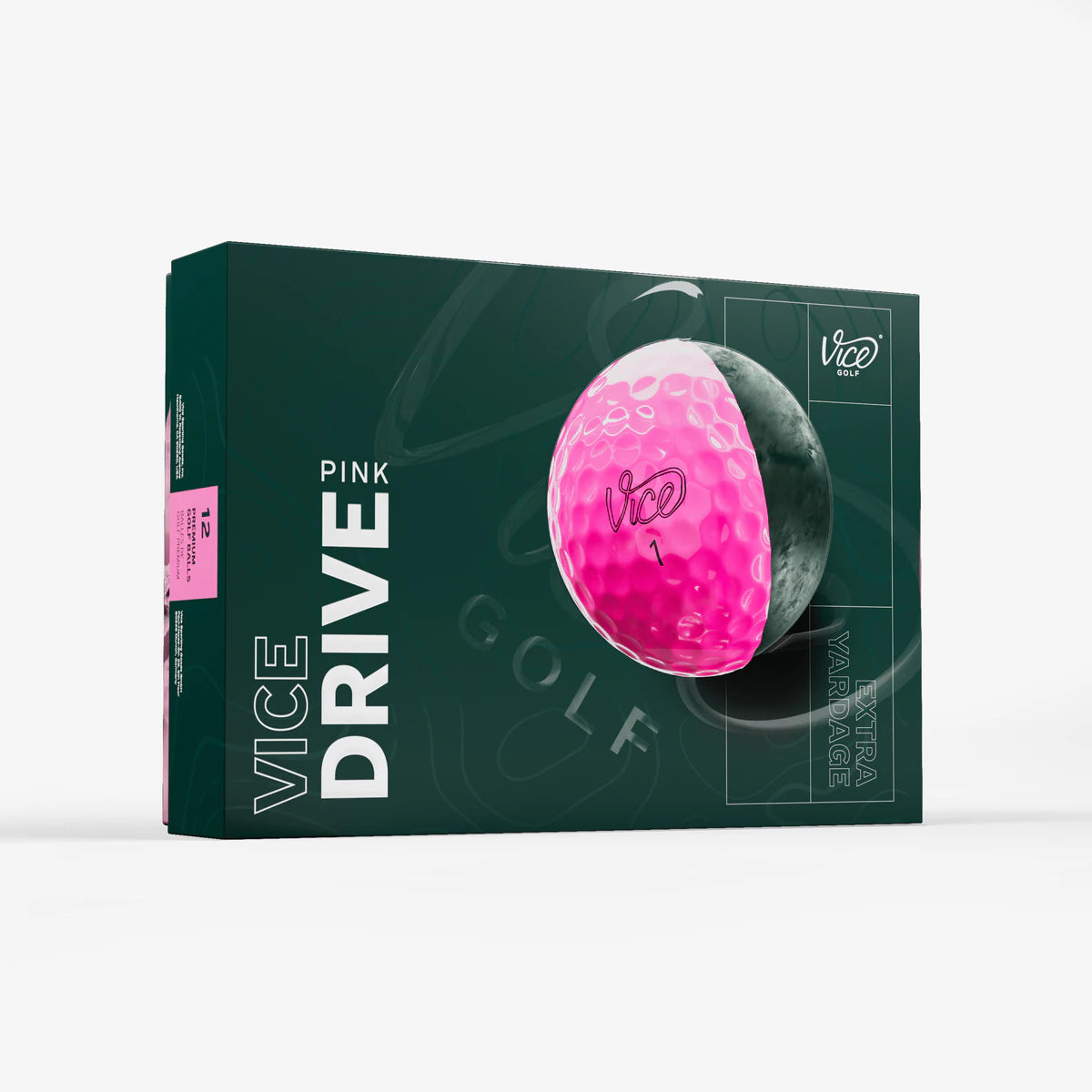 Vice Drive Pink Golf Balls